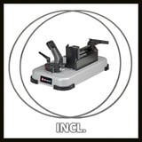 EINHELL Power X-Change Akku-Bandsäge TE-MB 18/127 U Li-Solo, 18Volt, Sierra de cinta rojo/Negro