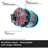 EINHELL Sierra de calar profesional a batería TP-JST 18/135 Li BL - Solo, 18 Voltios rojo/Negro