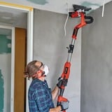 EINHELL TE-DW 225 X, Amoladora de paneles de yeso rojo/Negro