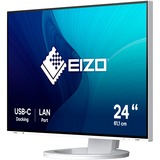EIZO FlexScan EV2495-WT LED display 61,2 cm (24.1") 1920 x 1200 Pixeles WUXGA Blanco, Monitor LED blanco, 61,2 cm (24.1"), 1920 x 1200 Pixeles, WUXGA, LED, 5 ms, Blanco