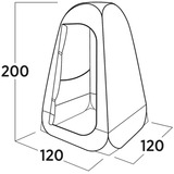 Easy Camp Vik Utility Tent 120500, Tienda de campaña gris