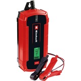 Einhell CE-BC 10 M Cargador de batería para vehículos 12 V Negro, Rojo rojo/Negro, 12 V, 220 - 240 V, 50 Hz, LCD, Negro, Rojo