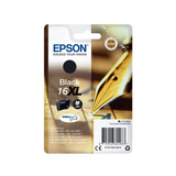Epson Pen and crossword Singlepack Black 16XL DURABrite Ultra Ink, Tinta Alto rendimiento (XL), Negro, Tinta a base de pigmentos, 12,9 ml, 1 pieza(s), 500 páginas