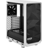 Fractal Design Meshify 2 Compact Torre Blanco, Cajas de torre blanco/Negro, Torre, PC, Blanco, ATX, micro ATX, Mini-ITX, Acero, Vidrio templado, Juego