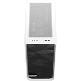 Fractal Design Meshify 2 Compact Torre Blanco, Cajas de torre blanco/Negro, Torre, PC, Blanco, ATX, micro ATX, Mini-ITX, Acero, Vidrio templado, Juego