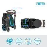 GARDENA Cortacésped a batería PowerMax Duo 46/36V P4A solo, 36 voltios (2x18V) negro/Gris