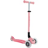GLOBBER Primo Foldable Plus Lights, Vespa rosa/Rosa neón