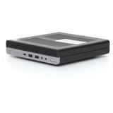 HP Elitedesk 800 G5 DM reacondicionado, Mini-PC  negro/Plateado