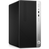 HP ProDesk 400 G6 MT reacondicionado, PC completo negro/Plateado