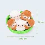 Just Play Vacas Highland de apoyo emocional, Peluches 