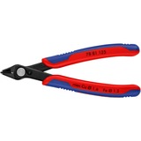 KNIPEX Electronic Super Knips 78 81 125, Alicates eléctricos rojo/Azul