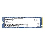 Kingston 4000G NV3 M.2 2280 NVMe SSD, Unidad de estado sólido 4 TB, M.2, 6000 MB/s