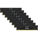 Kingston FURY DIMM 128 GB DDR5-6000 (8x 16 GB) Kit Octa, Memoria RAM negro