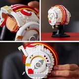 LEGO 75327 Star Wars Casco de Luke Skywalker (Rojo Cinco) para Adultos, Juegos de construcción Juego de construcción, 18 año(s), Plástico, 675 pieza(s), 780 g