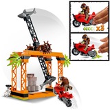 LEGO City 60342 Stuntz Desafío Acrobático: Ataque del Tiburón, Moto de Juguete, Juegos de construcción Moto de Juguete, Juego de construcción, 5 año(s), Plástico, 122 pieza(s), 370 g