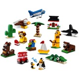 LEGO Classic 11015 Alrededor del Mundo, Juego de Construcción para Crear Figuras de Animales de Juguete, Vehículos o Casas, Idea de Regalo Cumpleaños, Juegos de construcción Juego de Construcción para Crear Figuras de Animales de Juguete, Vehículos o Casas, Idea de Regalo Cumpleaños, Juego de construcción, 4 año(s), Plástico, 950 pieza(s), 1,03 kg