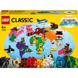 LEGO Classic 11015 Alrededor del Mundo, Juego de Construcción para Crear Figuras de Animales de Juguete, Vehículos o Casas, Idea de Regalo Cumpleaños, Juegos de construcción Juego de Construcción para Crear Figuras de Animales de Juguete, Vehículos o Casas, Idea de Regalo Cumpleaños, Juego de construcción, 4 año(s), Plástico, 950 pieza(s), 1,03 kg