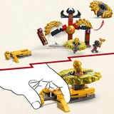 LEGO NINJAGO Pack de Combate: Spinjitzu del Dragón, Juegos de construcción Juego de construcción, 6 año(s), Plástico, 186 pieza(s), 357 g