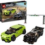 LEGO Speed Champions 76899 Lamborghini Urus ST-X & Lamborghini Huracán Super Trofeo EVO, Juegos de construcción Juego de construcción, Niño/niña, 8 año(s), Plástico, 627 pieza(s), 820 g