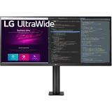LG 34WN780-B pantalla para PC 86,4 cm (34") 3440 x 1440 Pixeles UltraWide Quad HD LED Negro, Monitor LED negro, 86,4 cm (34"), 3440 x 1440 Pixeles, UltraWide Quad HD, LED, 5 ms, Negro