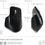Logitech 910-006571 ratón Oficina mano derecha Bluetooth Laser 8000 DPI grafito, mano derecha, Laser, Bluetooth, 8000 DPI, Gris