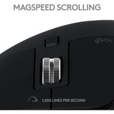 Logitech MX Master 3S for Mac ratón Oficina mano derecha Bluetooth Laser 8000 DPI grafito, mano derecha, Laser, Bluetooth, 8000 DPI, Gris