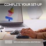 Logitech MX Master 3S for Mac ratón Oficina mano derecha Bluetooth Laser 8000 DPI grafito, mano derecha, Laser, Bluetooth, 8000 DPI, Gris