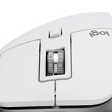 Logitech MX Master 3S ratón mano derecha RF Wireless + Bluetooth Laser 8000 DPI gris claro, mano derecha, Laser, RF Wireless + Bluetooth, 8000 DPI, Plata, Blanco
