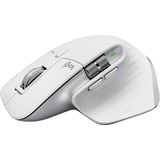 Logitech MX Master 3S ratón mano derecha RF Wireless + Bluetooth Óptico 8000 DPI gris claro, mano derecha, Óptico, RF Wireless + Bluetooth, 8000 DPI, Plata, Blanco