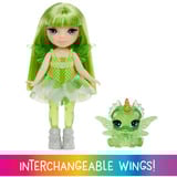 MGA Entertainment Rainbow High Littles Fantasy Fairies - Emerald, Muñecos 