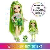 MGA Entertainment Rainbow High Littles Fantasy Fairies - Emerald, Muñecos 