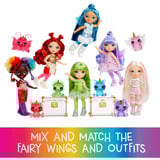 MGA Entertainment Rainbow High Littles Fantasy Fairies - Emerald, Muñecos 