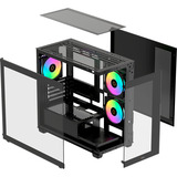 Ocypus Gamma-C50-BKG400XX-GL, Cajas de torre negro