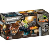 PLAYMOBIL Triceratops: Battle for the Legendary Stones, Juegos de construcción 5 año(s), Multicolor, Plástico