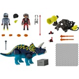 PLAYMOBIL Triceratops: Battle for the Legendary Stones, Juegos de construcción 5 año(s), Multicolor, Plástico