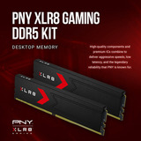 PNY DIMM 64 GB DDR5-6000 (2x 32 GB) Kit dual, Memoria RAM negro