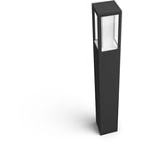 Philips Hue Hue White & Color Ambiance Lámpara de camino Impress, Luz de LED negro