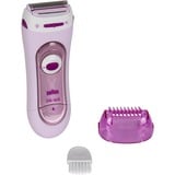 Procter & Gamble Silk-épil 5 LS5100 Recortadora Rosa, Ladyshaver rosa, Máquina de afeitar de rotación, Rosa, Batería, 225 mm, 155 mm, 60 mm