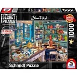 Schmidt Spiele Steve Read: Secret Puzzles - Taller de artista 