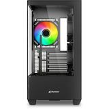 Sharkoon ELITE SHARK CM100 Reacondicionado, Cajas de torre negro