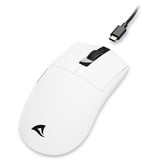 Sharkoon FIREGLIDER One, Ratones para gaming blanco