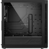 Sharkoon TG6 RGB Midi Tower Negro, Cajas de torre negro, Midi Tower, PC, Negro, ATX, micro ATX, Mini-ITX, 16,5 cm, 40 cm