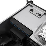 SilverStone SST-RM41-506 carcasa de ordenador Estante, Caja de rack negro, Estante, Servidor, ATX, CEB, micro ATX, Mini-ITX, SGCC, 4U, 14,8 cm