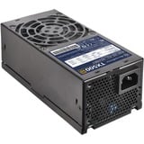 SilverStone TX500 Gold unidad de fuente de alimentación 500 W 20+4 pin ATX TFX Negro, Fuente de alimentación de PC negro, 500 W, 90 - 264 V, 47 - 63 Hz, Activo, 100 W, 499,2 W