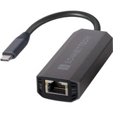 Sonnet Solo5G USB-C a Ethernet 5Gb, Adaptador de red negro