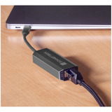 Sonnet Solo5G USB-C a Ethernet 5Gb, Adaptador de red negro