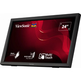 ViewSonic TD2423 pantalla para PC 59,9 cm (23.6") 1920 x 1080 Pixeles Full HD LED Pantalla táctil Multi-usuario Negro, Monitor LED negro (mate), 59,9 cm (23.6"), 1920 x 1080 Pixeles, Full HD, LED, 7 ms, Negro