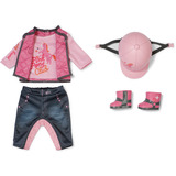 ZAPF Creation BABY born® Conjunto de equitación 43cm, Accesorios para muñecas 