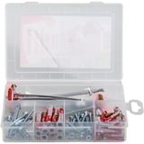 fischer 541107, Pasador gris claro/Rojo