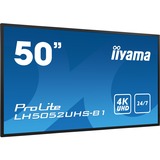 iiyama LH5052UHS-B1, Pantalla de gran formato negro